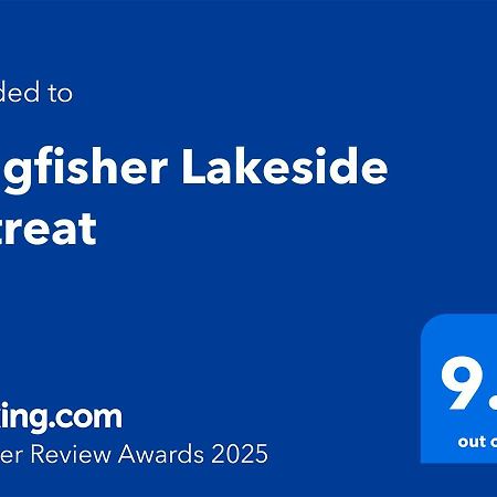 Kingfisher Lakeside Retreat Trafalgar Exterior foto
